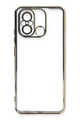 Xiaomi Redmi 12C Kılıf Lensli Silikon - Gold thumbnail 2