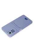 Xiaomi Redmi Note 11 Pro Kılıf Kelvin Kartvizitli Silikon - Lila thumbnail 3