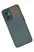 Oppo A96 Kılıf Montreal Silikon Kapak - Yeşil thumbnail 2