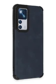 Xiaomi Mi 12T Kılıf Loop Deri Silikon - Lacivert thumbnail 3