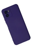 Vivo Y15S Kılıf Nano içi Kadife Silikon - Mor thumbnail 3