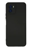 Vivo Y15S Kılıf Nano içi Kadife Silikon - Siyah thumbnail 1