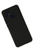 Xiaomi Redmi 10C Kılıf Nano içi Kadife Silikon - Siyah thumbnail 2