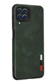 Samsung Galaxy M33 Kılıf Loop Deri Silikon - Yeşil thumbnail 3