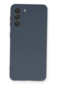 Samsung Galaxy S21 Kılıf Nano içi Kadife Silikon - Gri thumbnail 1