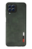 Samsung Galaxy M33 Kılıf Loop Deri Silikon - Yeşil thumbnail 1