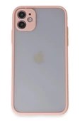 iPhone 11 Kılıf Montreal Silikon Kapak - Pembe thumbnail 1