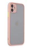 iPhone 11 Kılıf Montreal Silikon Kapak - Pembe thumbnail 3