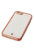 iPhone 6 Kılıf Liva Lens Silikon - Kırmızı thumbnail 4