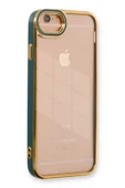 iPhone 6 Kılıf Liva Lens Silikon - Yeşil thumbnail 1