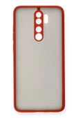Xiaomi Redmi Note 8 Pro Kılıf Montreal Silikon Kapak - Kırmızı - 2
