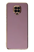 Xiaomi Redmi Note 9 Pro Kılıf Volet Silikon - Mor thumbnail 3