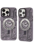 iPhone 14 Pro Max Kılıf Apollo Magneticsafe Desenli Kapak - Apollo Mor - 5 thumbnail 1