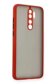 Xiaomi Redmi Note 8 Pro Kılıf Montreal Silikon Kapak - Kırmızı - 1