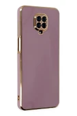 Xiaomi Redmi Note 9 Pro Kılıf Volet Silikon - Mor thumbnail 1