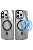 iPhone 13 Pro Kılıf Beta Magneticsafe Silikon - Siyah thumbnail 2