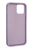 iPhone 12 Pro Max Kılıf Asya Deri Silikon - Lila thumbnail 4