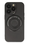 iPhone 13 Pro Kılıf Lukka Magneticsafe Kapak - Siyah thumbnail 1