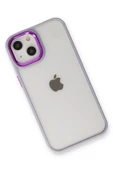 iPhone 14 Plus Kılıf Dora Kapak - Lila thumbnail 4