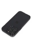 iPhone 13 Pro Max Kılıf Luko Lens Silikon - Siyah thumbnail 5