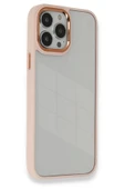 iPhone 14 Pro Max Kılıf Dora Kapak - Pudra thumbnail 1