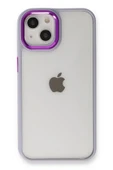 iPhone 14 Plus Kılıf Dora Kapak - Lila thumbnail 3