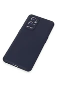 One Plus 9 Pro Kılıf Nano içi Kadife Silikon - Lacivert thumbnail 4