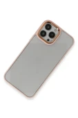 iPhone 14 Pro Max Kılıf Dora Kapak - Pudra thumbnail 3