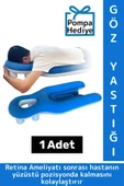 Retina Göz Ameliyatı Sonrası Şişme Yastık Vitrektomi Yastığı Şişirme Pompası Hediyeli - 1