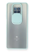 Xiaomi Mi 10T Lite Kılıf Palm Buzlu Kamera Sürgülü Silikon - Turkuaz thumbnail 1