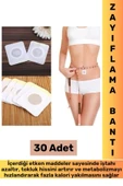 Metabolizma Hızlandıran İştah Azaltıcı Tokluk Hissi Veren Kalori Yaktıran Göbek Bandı 30 Adet - 1