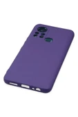 İnfinix Hot 11s Kılıf Nano içi Kadife Silikon - Mor thumbnail 5