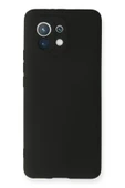 Xiaomi Mi 11 Kılıf First Silikon - Siyah thumbnail 1
