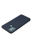 İnfinix Hot 10 Play Kılıf Nano içi Kadife Silikon - Lacivert thumbnail 2