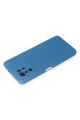 Xiaomi Poco X3 GT Kılıf Nano içi Kadife Silikon - Mavi thumbnail 2
