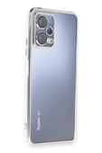 Xiaomi Redmi Note 12 5G Kılıf Lensli Silikon - Gümüş thumbnail 2