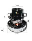 Arnica Uyumlu Esenyel Süpürge Motoru 1400W HT90 thumbnail 2