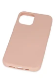 iPhone 11 Pro Max Kılıf Nano içi Kadife Silikon - Pudra thumbnail 4