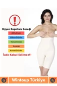 Özel İz Göstermez Kayma Önleyici Silikonlu Toparlayıcı Etkili Masaj Özellikli Yüksek Bel Slip Korse thumbnail 6