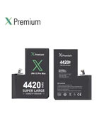 Xpremium iPhone 15 Pro Max Batarya – 4420 mAh Süper Yüksek Kapasiteli Güçlendirilmiş Pil - 3