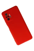 Xiaomi Redmi Note 10 Pro Kılıf Nano içi Kadife Silikon - Kırmızı thumbnail 3