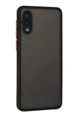 Samsung Galaxy A02 Kılıf Montreal Silikon Kapak - Siyah thumbnail 3