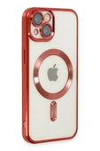 iPhone 14 Plus Kılıf Kross Magneticsafe Kapak - Kırmızı thumbnail 2