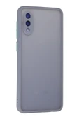 Samsung Galaxy A02 Kılıf Montreal Silikon Kapak - Gri thumbnail 3