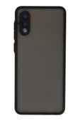Samsung Galaxy A02 Kılıf Montreal Silikon Kapak - Siyah thumbnail 1