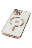 iPhone 14 Kılıf Kross Magneticsafe Kapak - Gold thumbnail 5
