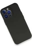 iPhone 14 Pro Kılıf First Silikon - Siyah thumbnail 3