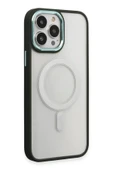 iPhone 15 Pro Max Kılıf Room Magneticsafe Silikon - Köknar Yeşili thumbnail 1