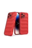 iPhone 15 Pro Max Kılıf Optimum Silikon - Kırmızı thumbnail 2