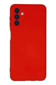 Samsung Galaxy A04S Kılıf Nano içi Kadife Silikon - Kırmızı thumbnail 1
